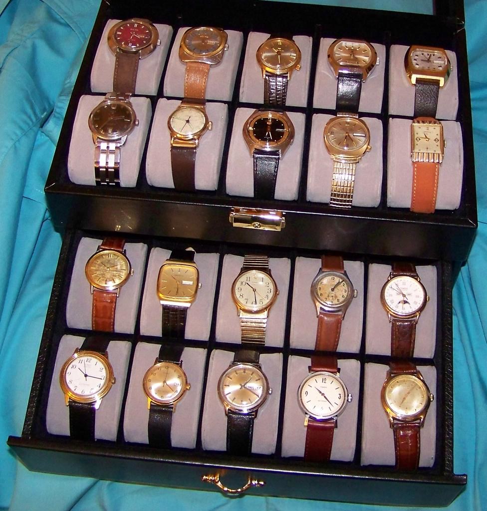 Écrin cuir 6 montres
